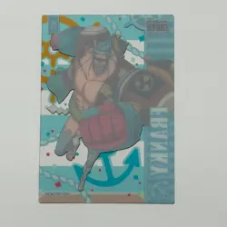 S4070 Franky No.17 Japanese One Piece Movie Stampede Promo Clear Card - Image 2