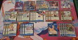 One Piece CCG Red Blue Lucy OP15 Deck Core + Small Blue Rebecca package - Image 1
