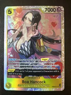 Boa Hancock PRB02-017 SR Premium Booster Holo Foil One Piece TCG - Image 1