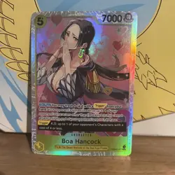 • Boa Hancock • PRB02-017 SR Premium Booster Promo Holo Foil One Piece TCG NM - Image 1
