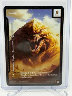 Wonders of The First Call Of The Stones Delator Mythic Legendary 014/402 - Image 1