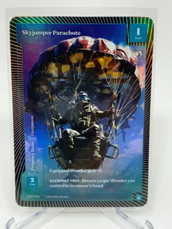 Wonders of The First Call Of The Stones COTS Skyjumper Parachute Uncommon Foil - Image 1