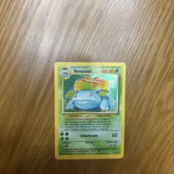 1999 Pokemon Game Base Set #15 Venusaur Holo Rare - Image 1