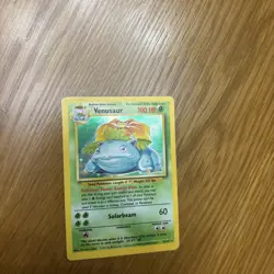 1999 Pokemon Game Base Set #15 Venusaur Holo Rare - Image 5