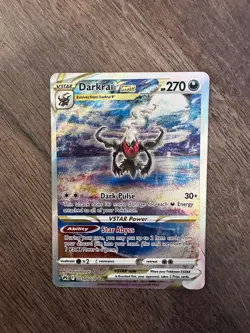 Pokemon TCG Darkrai Vstar Crown Zenith: Galarian Gallery Gg50/Gg70 Holo Ultra... - Image 1