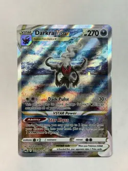 Pokemon Darkrai VSTAR GG50/GG70 Crown Zenith Galarian Gallery Ultra Rare Holo - Image 1