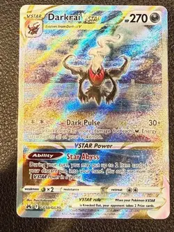 Pokemon Darkrai VSTAR GG50/GG70 Crown Zenith Galarian Gallery Ultra Rare Holo - Image 1