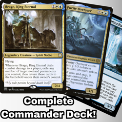 MTG Commander EDH Deck Brago, King Eternal 100 Cards Custom Deck Azorius Flicker - Image 1