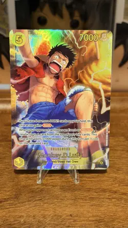 Monkey.D.Luffy OP15-119 SEC - One Piece TCG - English Card Near-Mint Secret Rare - Image 1
