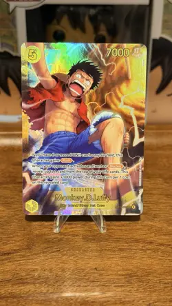Monkey.D.Luffy OP15-119 SEC - One Piece TCG - English Card Near-Mint Secret Rare - Image 4