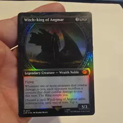 Witch-King of Angmar Lord of the Rings: Tales of Middle-Earth Collectible Card - Image 1