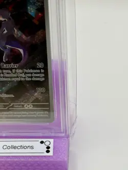 Pokemon TCG: Mewtwo 052 Sv: Scarlet & Violet Promo Cards Holo PSA 8 - Image 5