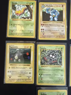 x7 Base Set Shadowless Non Holo Bundle Pokemon Cards 1999 WOTC Pokemon TCG LP - Image 5
