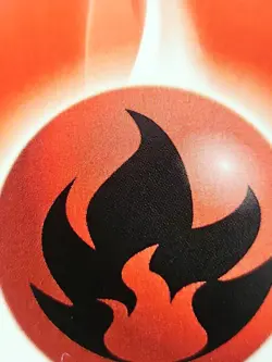 Pokemon Fire Energy 98/102 1st Edition Base Set Shadowless Card Near Mint - Image 4