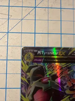 Custom M Tyranitar Ex Fun Fan Art (Custom Made Card) Pokemon Card - Image 2