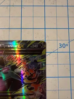 Custom M Tyranitar Ex Fun Fan Art (Custom Made Card) Pokemon Card - Image 3