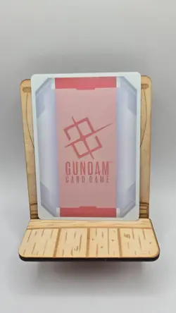 Red Gundam (R-013 C+) (Resource Holo)- Dual Impact - Gundam Card Game Bandai - Image 2