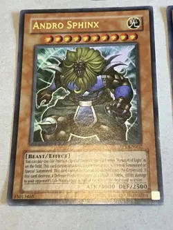 3 Cards Theinen great Sphinx EP1-EN001 Andro Sphinx EP1-EN002 Teleia EP1-EN003 - Image 2