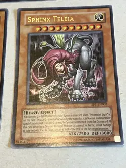 3 Cards Theinen great Sphinx EP1-EN001 Andro Sphinx EP1-EN002 Teleia EP1-EN003 - Image 3