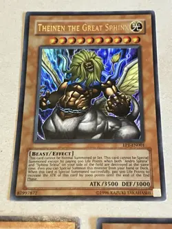 3 Cards Theinen great Sphinx EP1-EN001 Andro Sphinx EP1-EN002 Teleia EP1-EN003 - Image 4