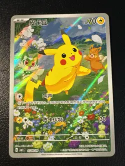 Pokemon Chinese Exclusive Horizons Gem CBB1C Pikachu 07 08/09 Holo Mint Card - Image 1
