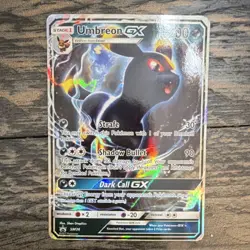 Pokemon Umbreon GX SM36 SM Promo Holo GX 200 HP Card - Image 1