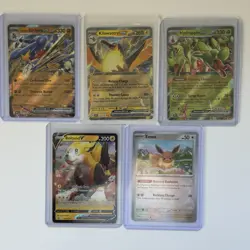 Pokemon Card Lot (5 Cards) - Vintage Modern Hyper Ultra IR SIR Reverse Holo Rare - Image 1