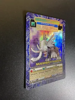 Digimon Mammothmon BO-147S Card 2000 Digi-Battle Series 3 Bandai Holo Nm/M - Image 3