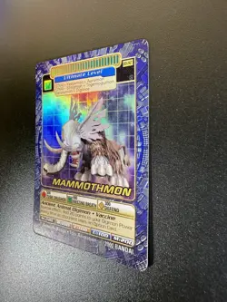 Digimon Mammothmon BO-147S Card 2000 Digi-Battle Series 3 Bandai Holo Nm/M - Image 4