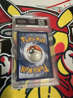 Pokemon Card Shining Volcanion 27/73 Holo Shining Legends PSA 9 - Image 2