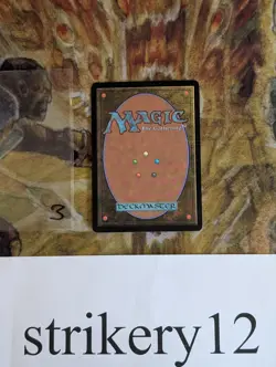 1x Bloodstained Mire – Onslaught – Signed by Rob Alexander – MTG - Image 2