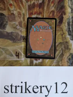 1x Polluted Delta – Onslaught – Signed by Rob Alexander – MTG - Image 2