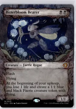Bitterbloom Bearer (Showcase) Lorwyn Eclipsed Regularn NM M 0310 - Image 1