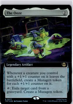 The Ooze (Extended Art) Teenage Mutant Ninja Turtles Foil NM R 0277 - Image 1