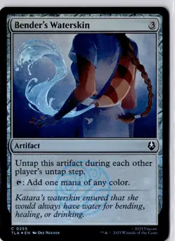 Bender's Waterskin Avatar: The Last Airbender Foil NM C 0255 - Image 1