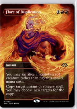Flare of Duplication (Borderless) Modern Horizons 3 Regular NM R 0333 - Image 1
