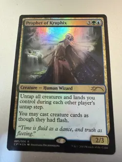 MTG Prophet of Kruphix Clash Pack Singles 005/006 FOIL PROMO MP - Image 1