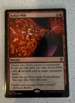 Jeskas Will 0156 MTG MKC Commander: Murders at Karlov Manor Rare NP - Image 1
