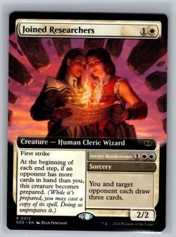 Joined Researchers (Extended Art) 312 Secrets of Strixhaven Magic: The Gathering - Image 1