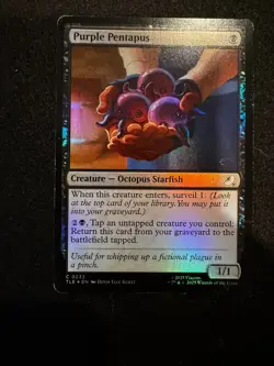 Purple Pentapus Avatar: The Last Airbender: Eternal-Legal Foil - Image 1