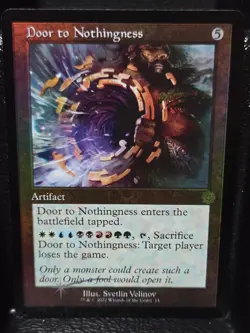 Door to Nothingness 14 The Brothers' War: Retro Frame Artifacts MTG Foil NM - Image 1