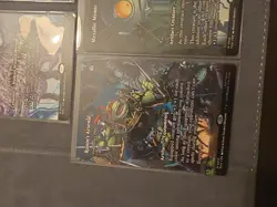 Tt MTG Turtles PZA Pizza Specials Krang Rafael Shredder Magic The Gathering Nm - Image 3