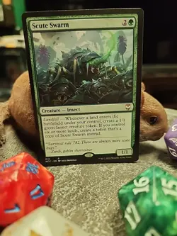 MTG Scute Swarm - Regular - Streets of New Capenna Commander #310 - Image 1