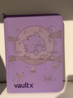 pokemon Vault X 9 Pocket Bubble Gengar binder(made To Order) - Image 1