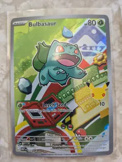Pokemon First Partner Illustration Collection Series 1 Kanto GEN 1 Set Lot #1 - Image 4