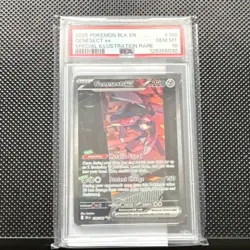 Pokemon Sv: Black Bolt Genesect EX 169/086 Illustration Rare Holo PSA 10 2025 - Image 1