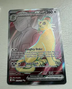 Team Rocket's Persian ex - 219/182 DRI SV10: Destined Rivals NM - Pokemon TCG - Image 1