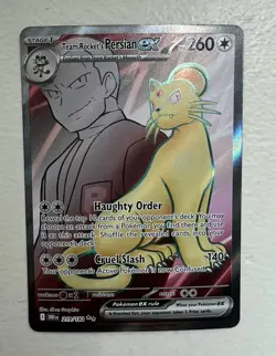 Team Rocket's Persian ex - 219/182 DRI SV10: Destined Rivals NM - Pokemon TCG - Image 2