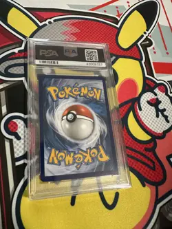 2018 Pokemon SM Forbidden Light Volcanion holo 31 prism star PSA 8 - Image 2