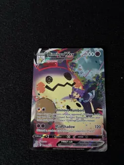 Pokemon Mimikyu VMAX Full Art Ultra Rare Holo TG17/30 Brilliant Stars 300 HP - Image 2